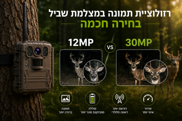 רזולוציית תמונה במצלמת שביל