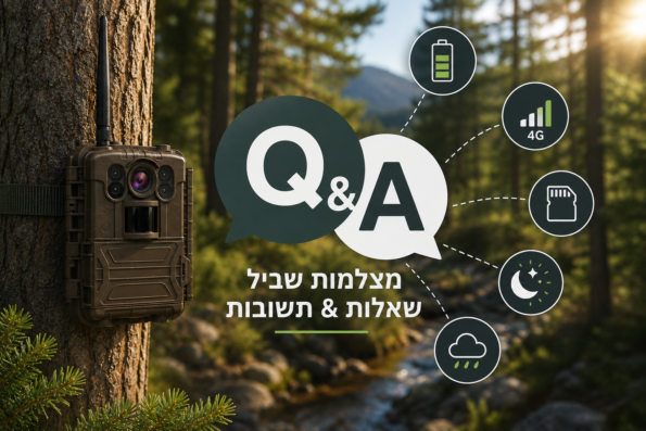 מצלמות שביל שאלות תשובות