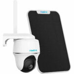 מצלמת ראולינק Reolink Go PT Plus עם פאנל סולארי