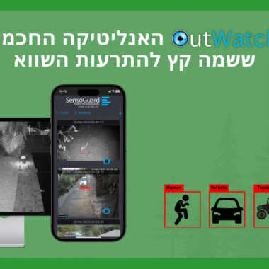 כל מה שצריך לדעת על מצלמות אבטחה לשטח
