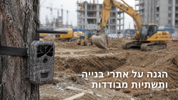 אבטחת אתרי בנייה והגנה על תשתיות מבודדות