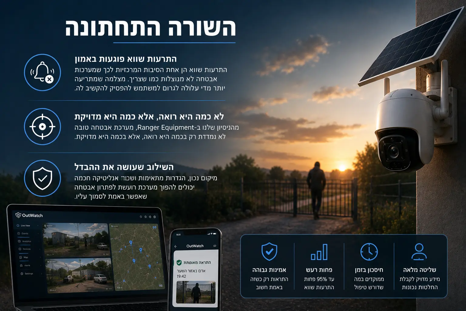 התרעות שווא במצלמות אבטחה - השורה התחתונה